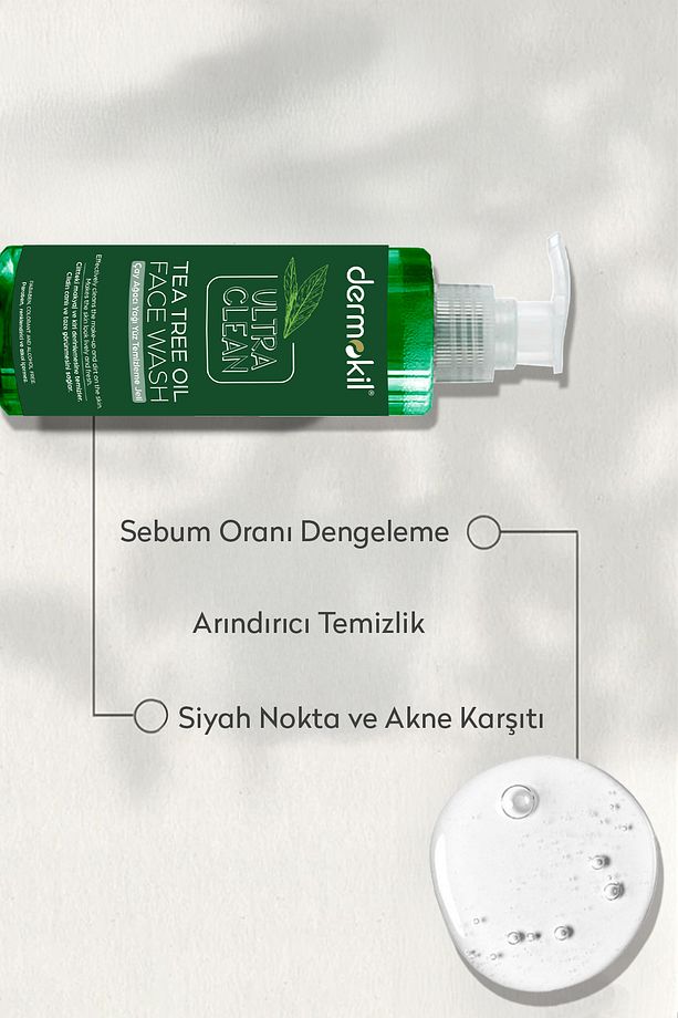 Çay Ağacı Yağı Yüz Temizleme Jeli 300 Ml - 3