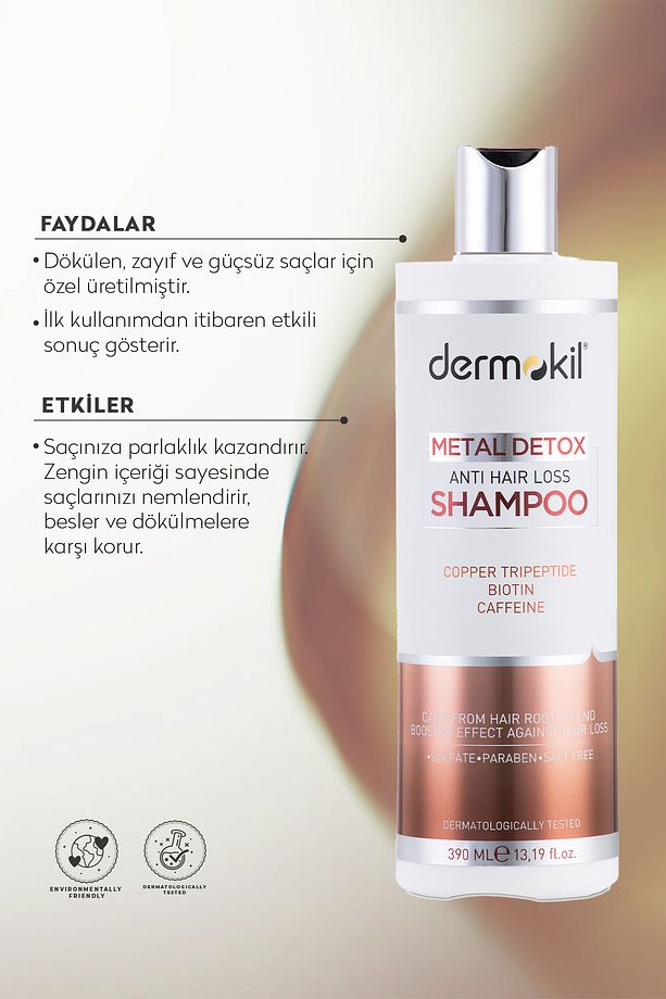 Dökülme Karşıtı Biotin & Caffein Şampuan 390 ml - 3