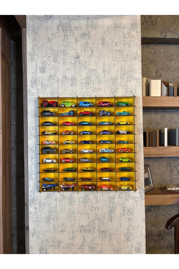 Oyuncak Araba Rafı Mobilya - 1