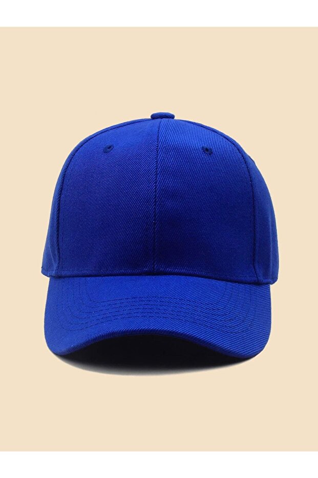 Unisex Basic Cap Saks Mavi - 2