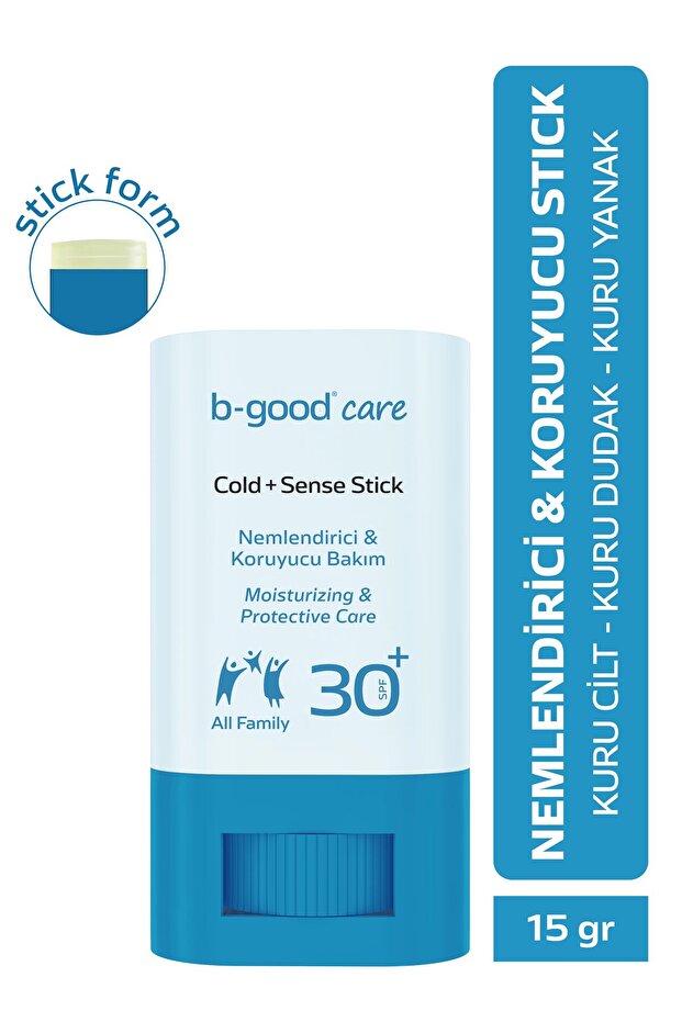 Anti-Cold and Sensitivity Spf 30+ Cold + Sense Stick for Face & Body 15 Gr