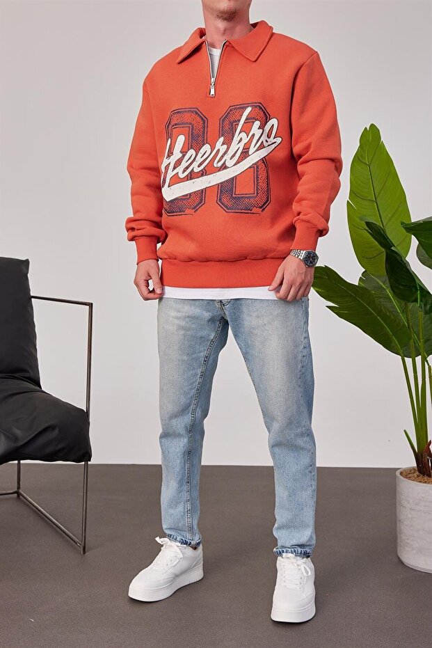 Hanorac Heerbro cu fermoar și gresie - 1