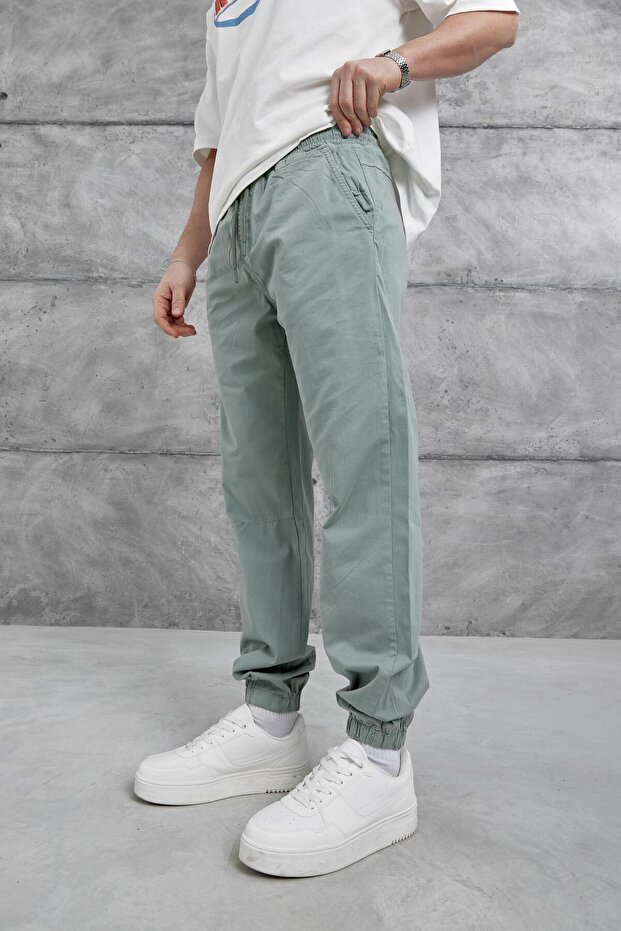 Mint zelene Yp elastične pantalone - 6