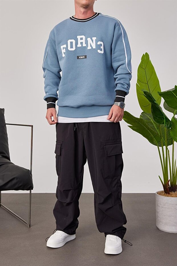 Forn3 Mavi Sweatshirt - 3