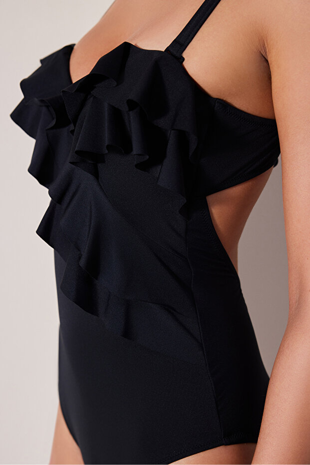 Basic Miracle Korseli Siyah Mayo - 4