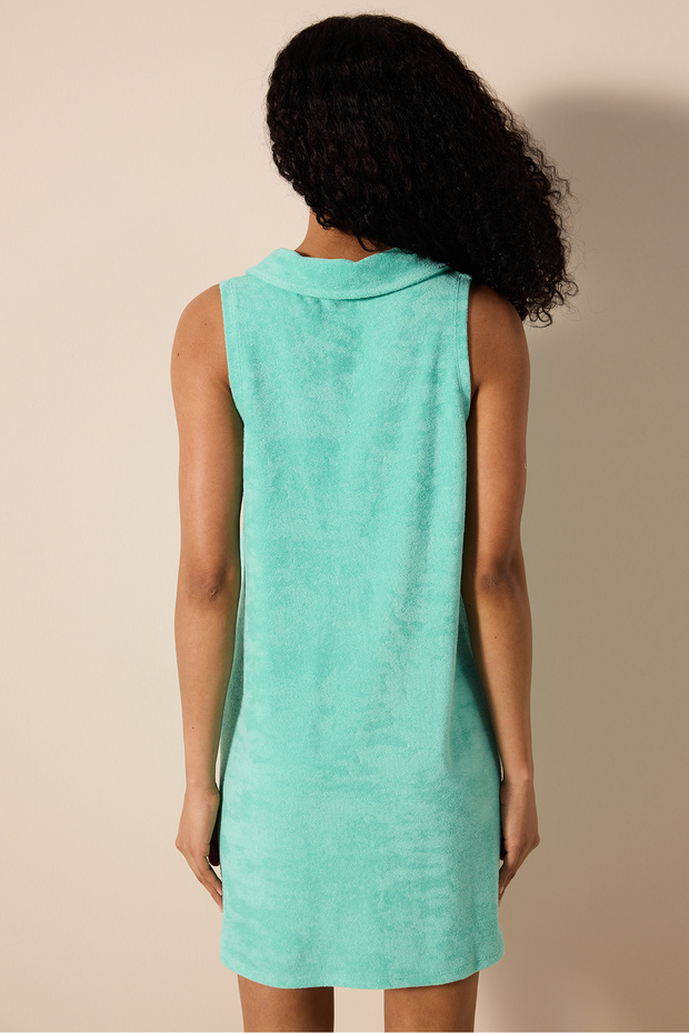 Beach Yeşil Elbise - 5