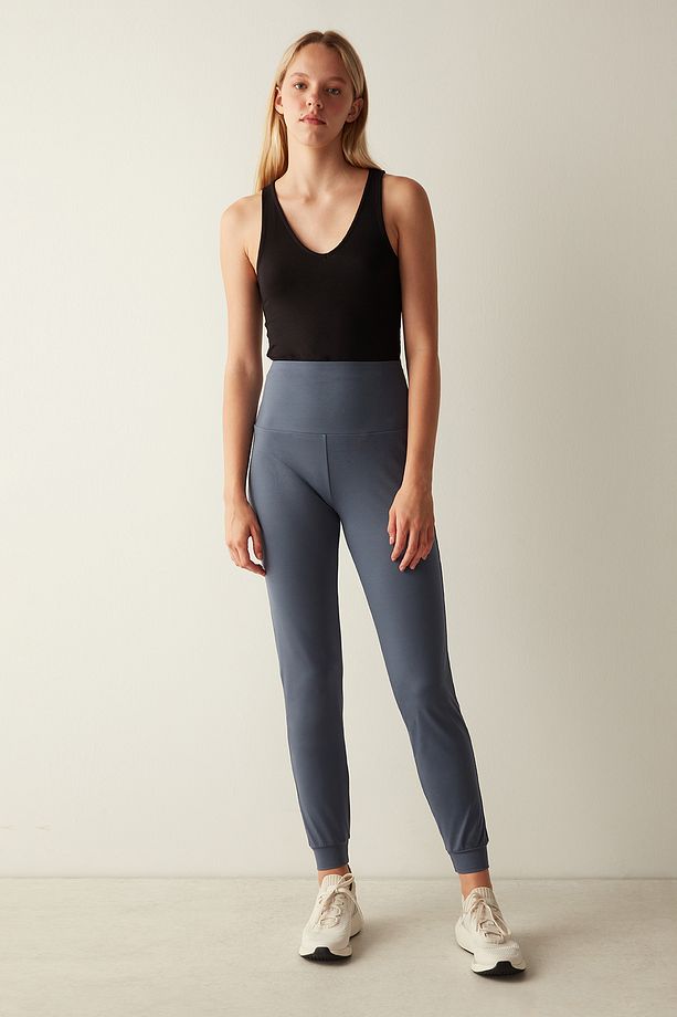 Mavi Yüksek Bel Miracle Jogger Pantolon - 3