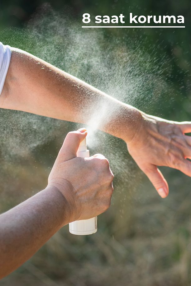 Sivrisinek ve Kene Kovucu Bitkisel Vücut Spreyi | Yetişkin ve Çocuklar İçin | 100 ml Tatil Boy - 4