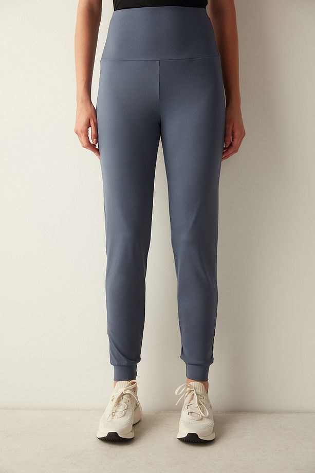 Mavi Yüksek Bel Miracle Jogger Pantolon - 2