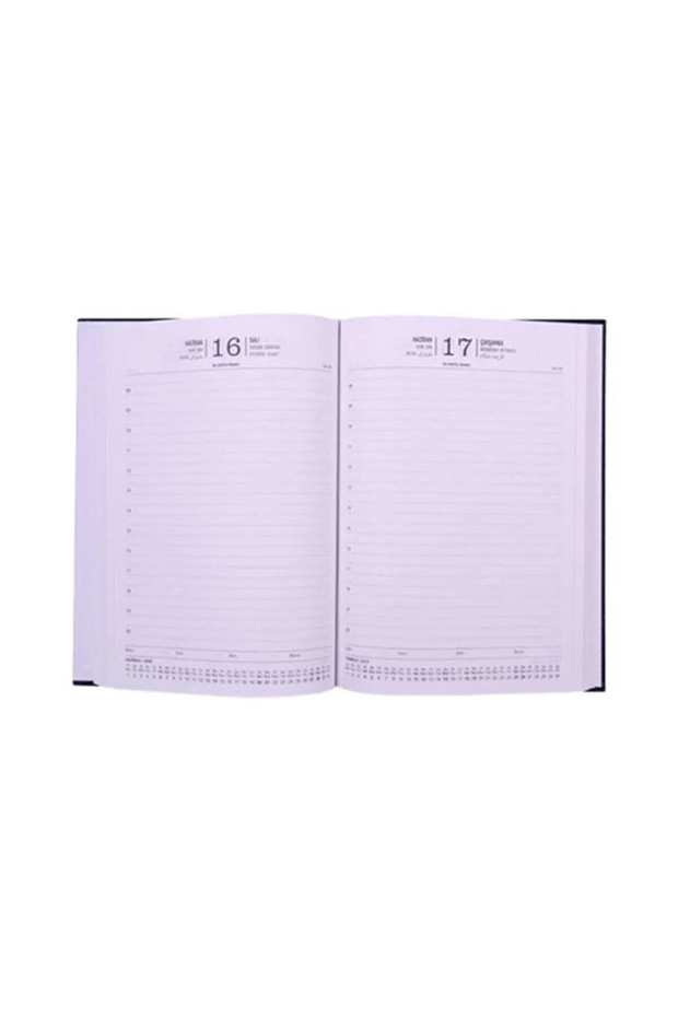 Economical Leather Cloth Lined Daily Agenda 14X20 cm 2026 - 5