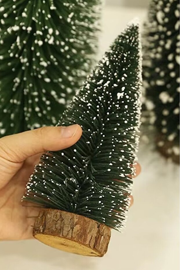 Mini Masa Çamı 3 Lü Yeşil - 8