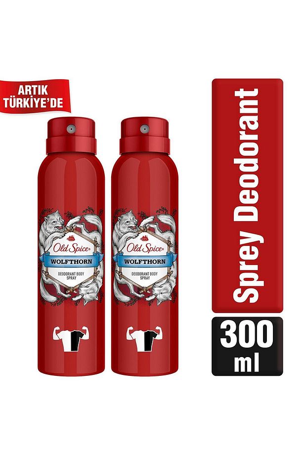 Sprey Deodorant 150 ml Wolfthornx2 - 1