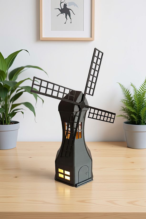 Deniz Feneri Led Mumluk Led Tealight Dekoratif Obje Biblo Dekor (LED MUMLUK DAHİL) - 1