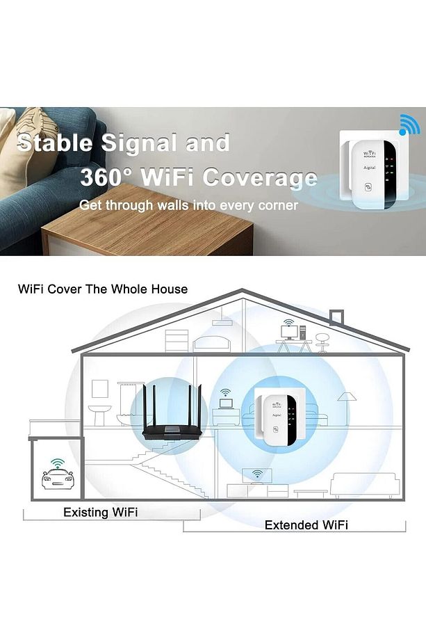 Lv‑wr03 300 mbps Wi‑fi n Router & Repeater – Güçlü Sinyal, Kolay Kurulum, Usb Portlu - 2