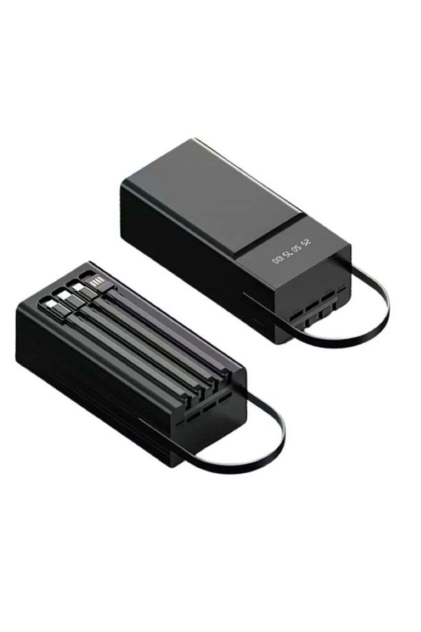 P8000/sr‑p800 80 000 mah Powerbank – 33 w Pd Hızlı Şarj, Dijital Lcd Ekran, 4 Usb Çıkış - 2
