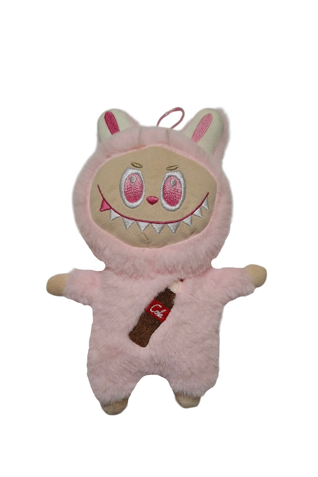 Labubu Figür Peluş 25 Cm Çanta Charm Hediyeli (1 ADET) - 6
