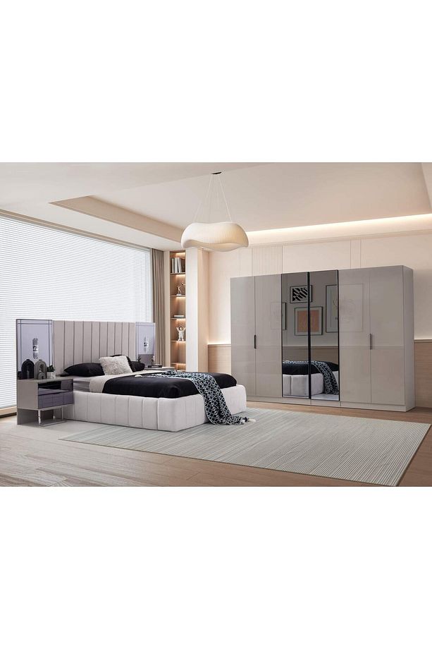 Nil %100 MDF 6 Kapaklı Dolap| Ücretsiz Teslimat ve Kurulum - 5