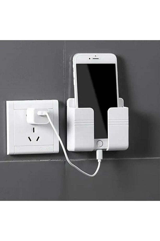2 Adet yapışkanlı duvara monte Telefon, kumanda tutacağı. Duvara yapışmalı, telefon tutacağı. 2 Adet - 2