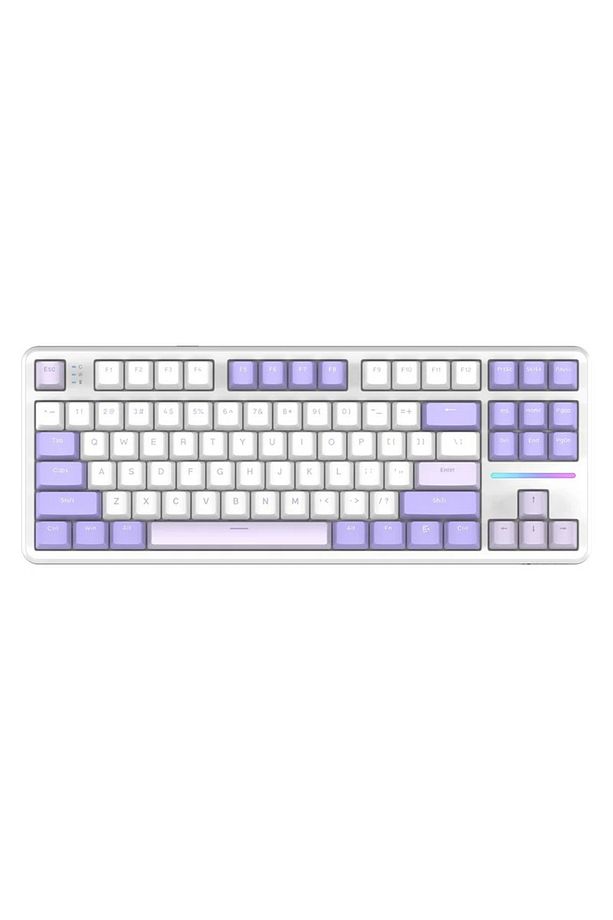 Attack Shark X87 Tri-mode Gasket Mekanik Klavye - 8000Hz Polling Rate, RGB Aydınlatma ve Gasket - 1