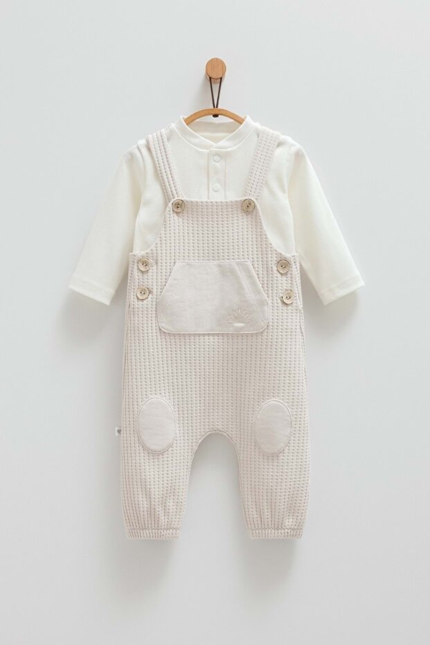 Cool Spring Salopet Suit Gray