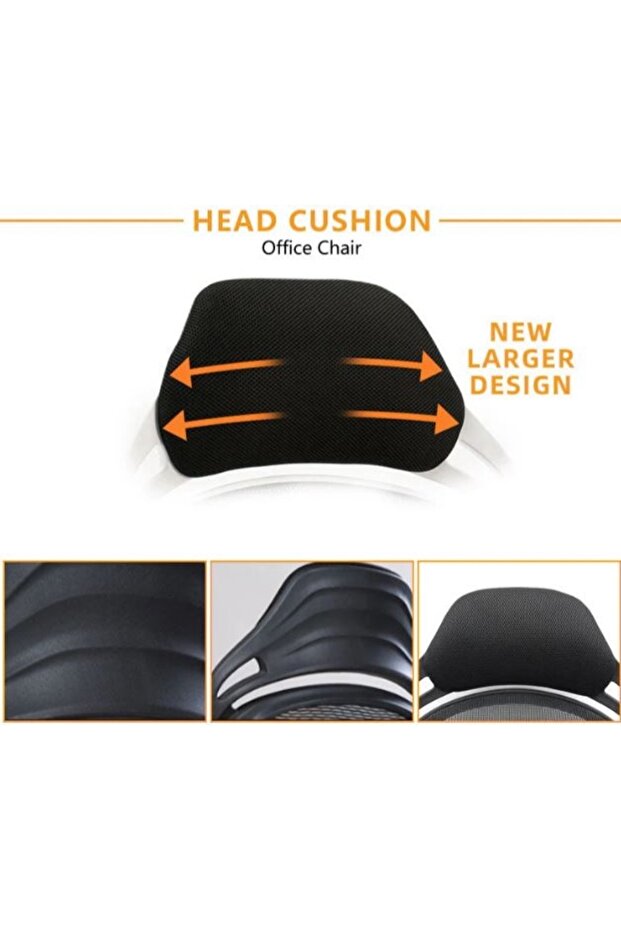 Kisper Office Chair Ergonomic Breathable Mesh Reclining Adjustable Gaming Chair With Footrest - 5