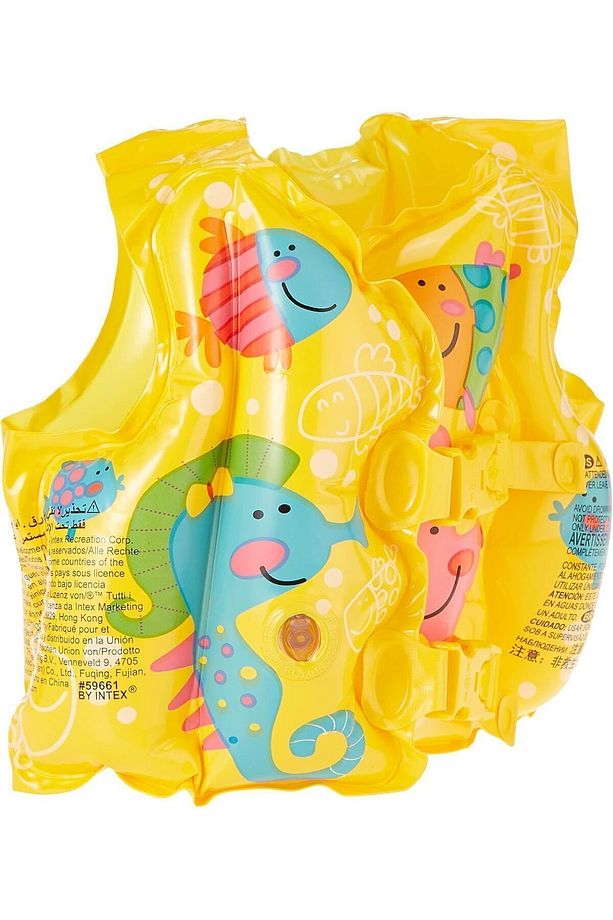 Deniz Yeleği - Şişme Can Yeleği - Yüzme Can Yeleği - Swim Vest - Şişme Cankurtaran Yelek 41x30 cm. - 4