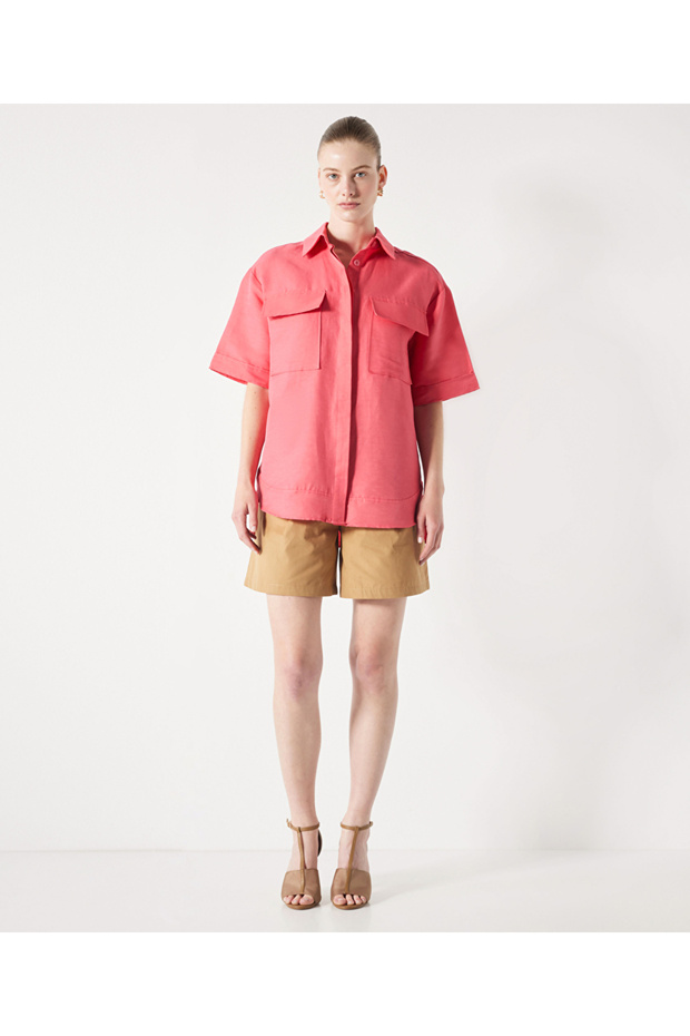 Cepli gömlek ceket - 1