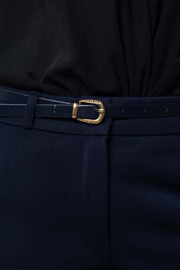 Yüksek Bel Slim Fit Pantolon – Şıklığın Güçlü Duruşu - 5