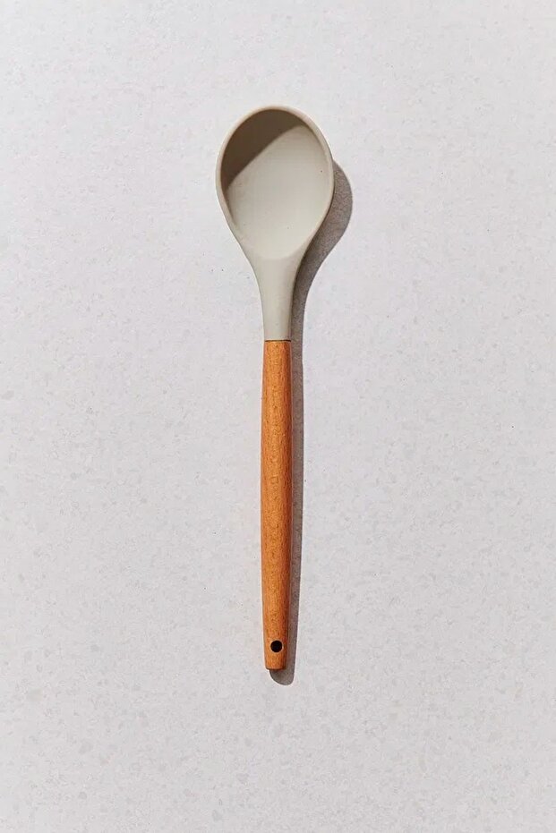 Bambu Saplı Silikon Kaşık 32 cm SMG004 - 1