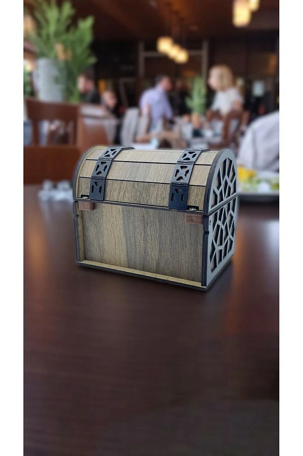 Tip Box, Bahşiş Kutusu, Kumbara, Sandık Tipi Tipbox - 3