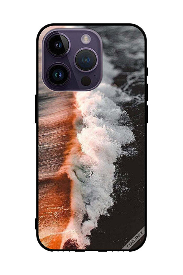 غطاء حماية لهاتف Apple iPhone 14 Pro - موجة مياه البحر