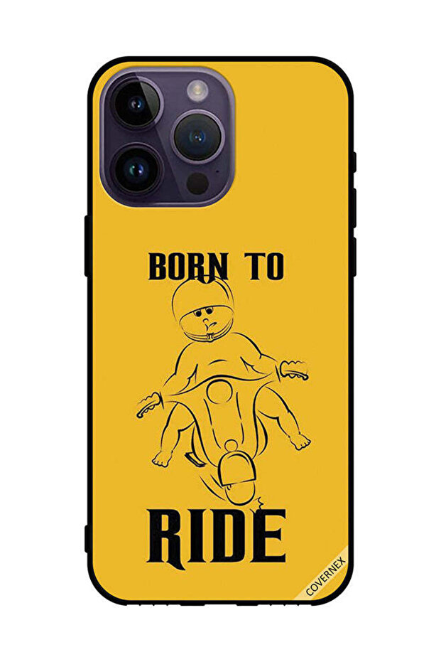 غطاء حماية لجهاز Apple iPhone 14 Pro Max Born To Ride