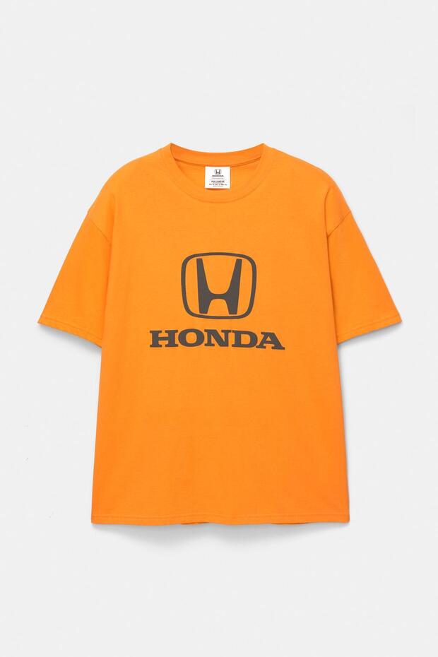 Turuncu Honda tişört - 6
