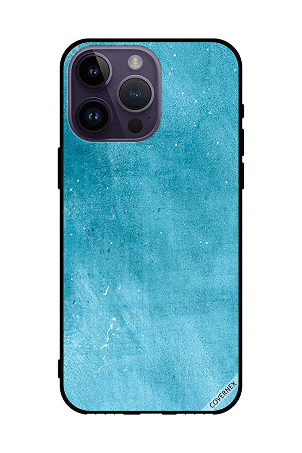 غطاء حماية لهاتف Apple iPhone 14 Pro Max بنمط لون البحر