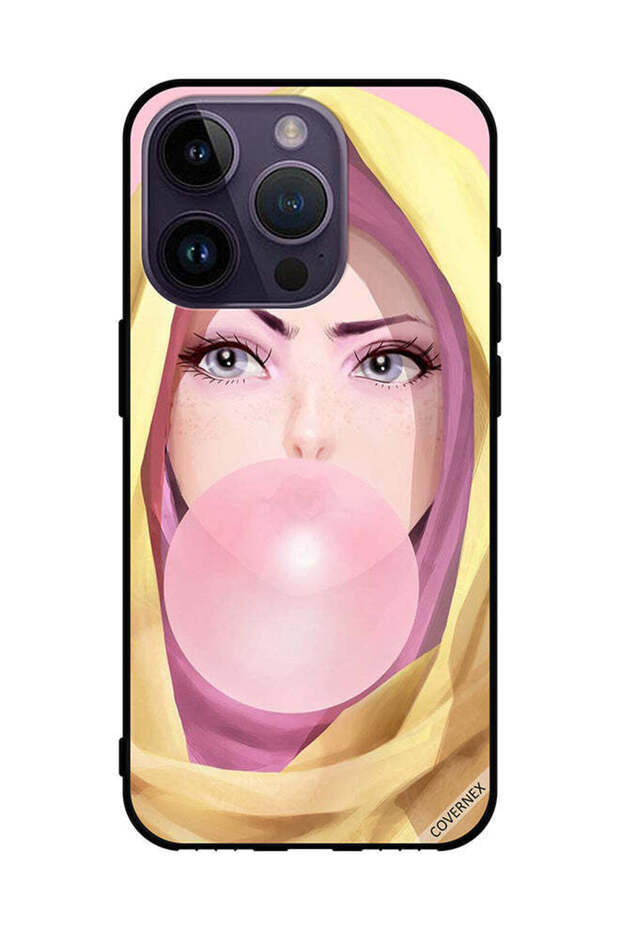 غطاء حماية لهاتف Apple iPhone 14 Pro على شكل بالون فقاعي