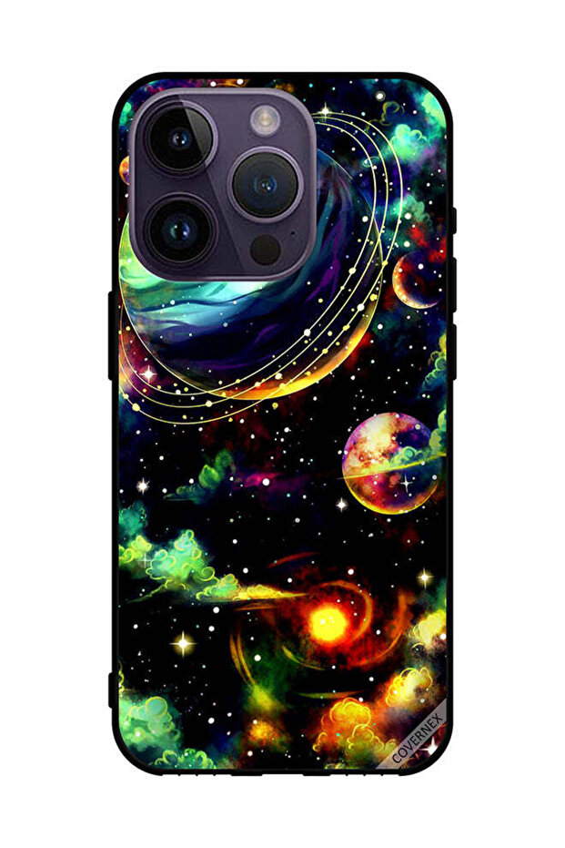 غطاء حماية لهاتف Apple iPhone 14 Pro - نباتات زحل