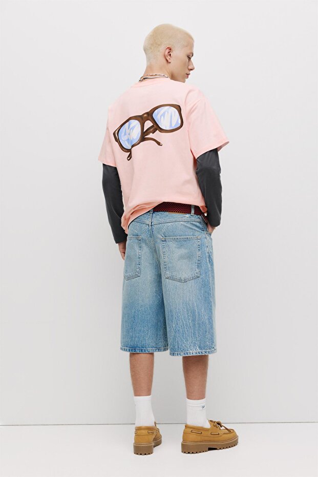 STWD güneş gözlüklü tişört - 4