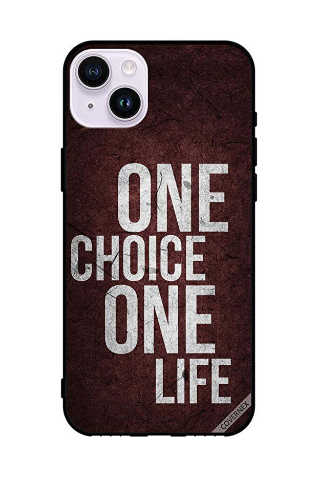 غطاء حماية لهاتف Apple iPhone 14 One Choice One Life