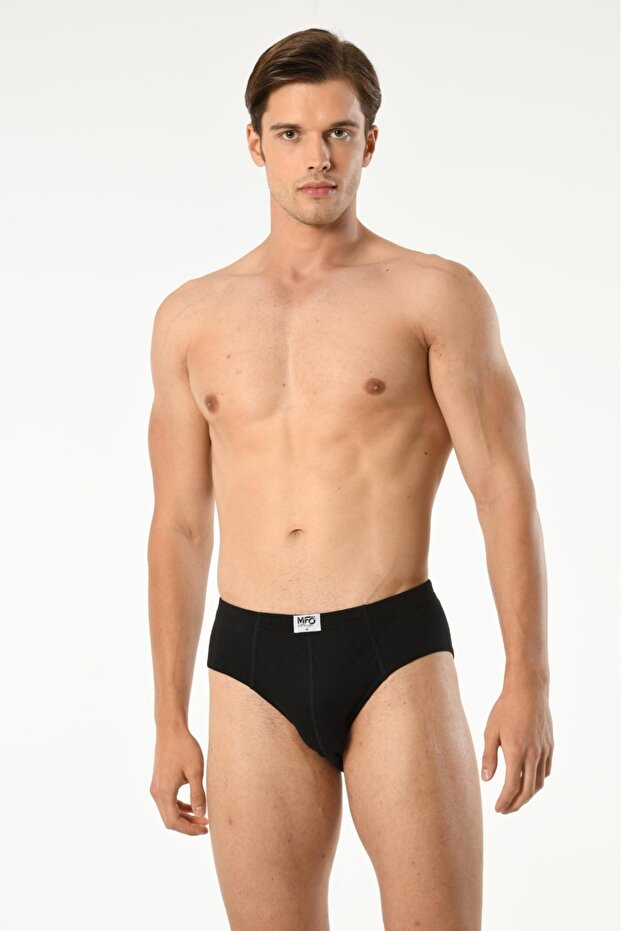 6 Pieces Men's Large Size Kom Cotton Combed Cotton Slip Underwear 100% Cotton