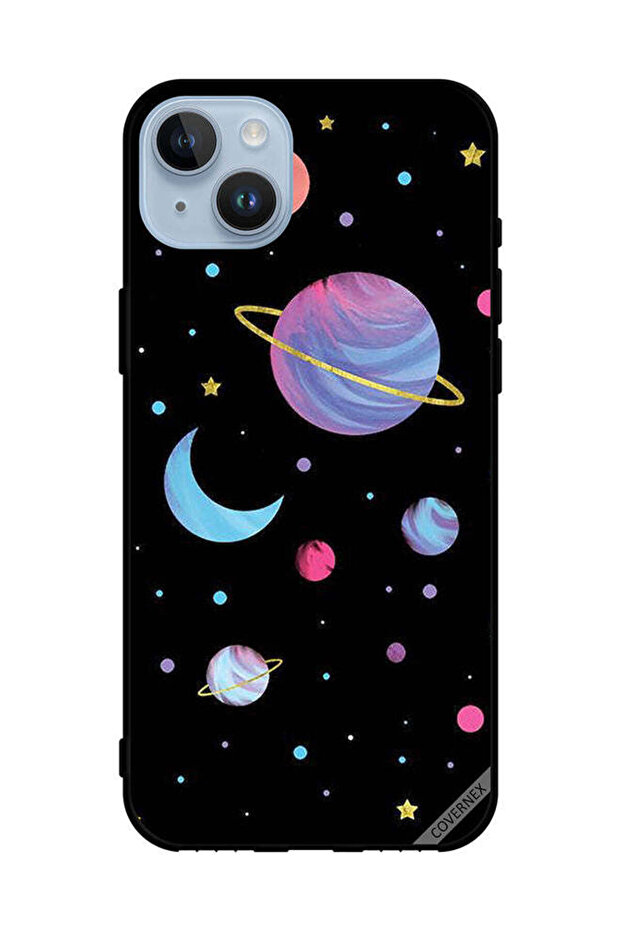 غطاء حماية لهاتف Apple iPhone 14 Plus - فن الكواكب