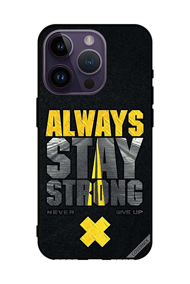 Protective Case Cover For Apple iPhone 14 Pro Always Stay Strong