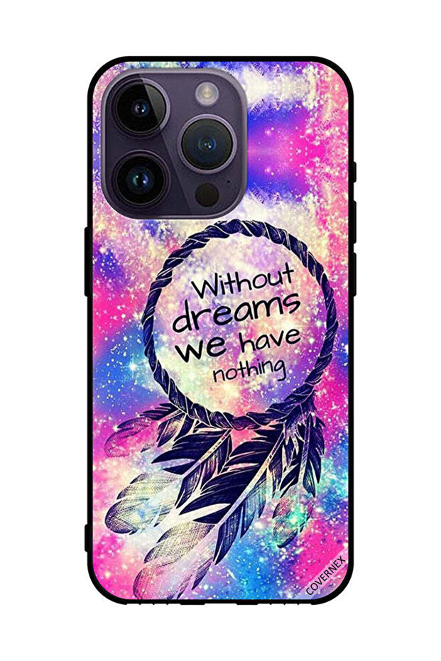 Protective Case Cover For Apple iPhone 14 Pro Without Dreams We Have Nothing