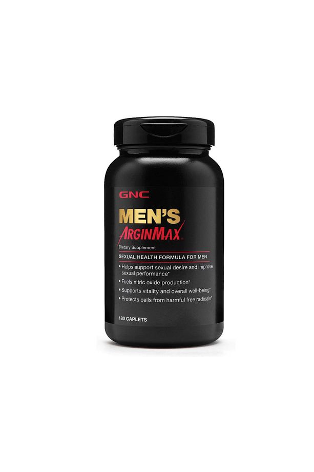GNC Mens Arginmax for Men, Supports Blood Flow and Vitality 180 Count, - 1