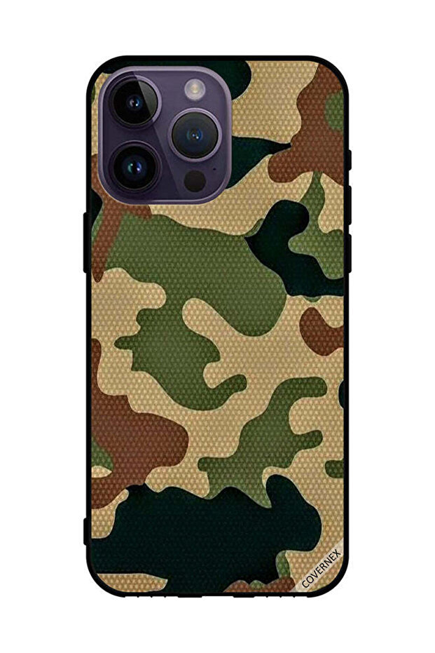 غطاء حماية لهاتف Apple iPhone 14 Pro Max بتصميم مموه
