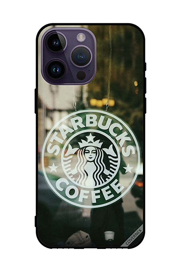 غطاء حماية لجهاز Apple iPhone 14 Pro Max - Starbucks Coffee Lover