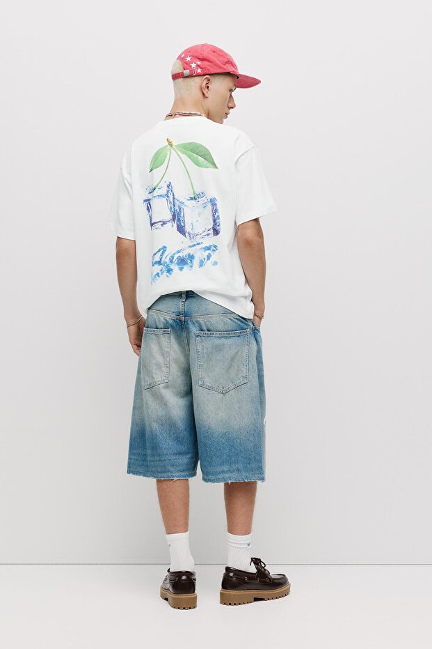 STWD kiraz buzlu tişört - 4