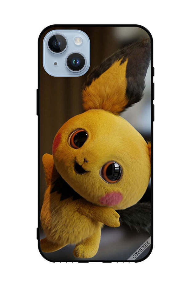 غطاء حماية لهاتف Apple iPhone 14 Plus بيكاتشو لطيف