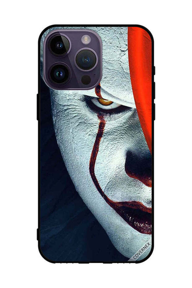 غطاء حماية لهاتف Apple iPhone 14 Pro Max وجه نصف غاضب