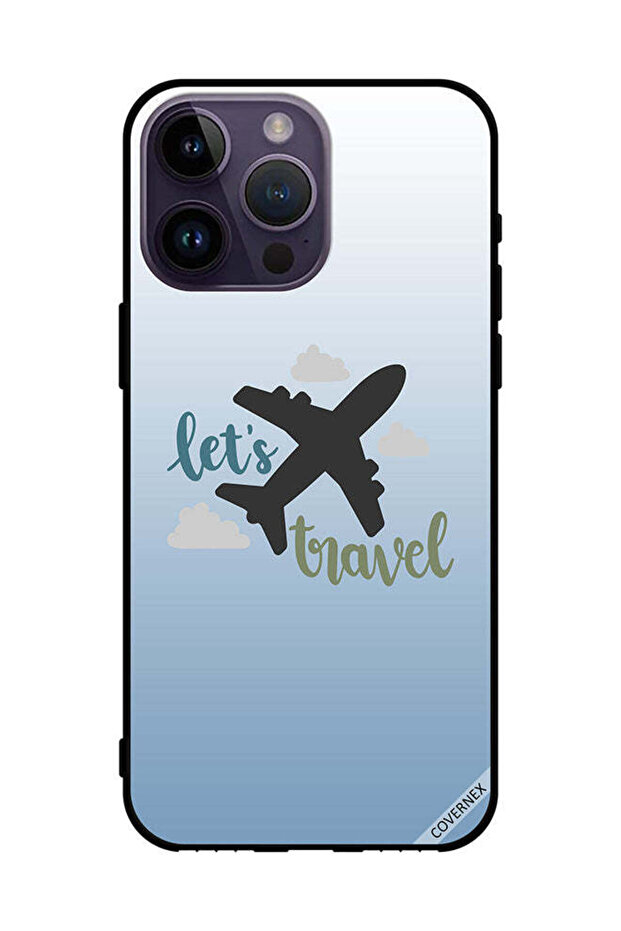 غطاء حماية لهاتف Apple iPhone 14 Pro Max Lets Travel
