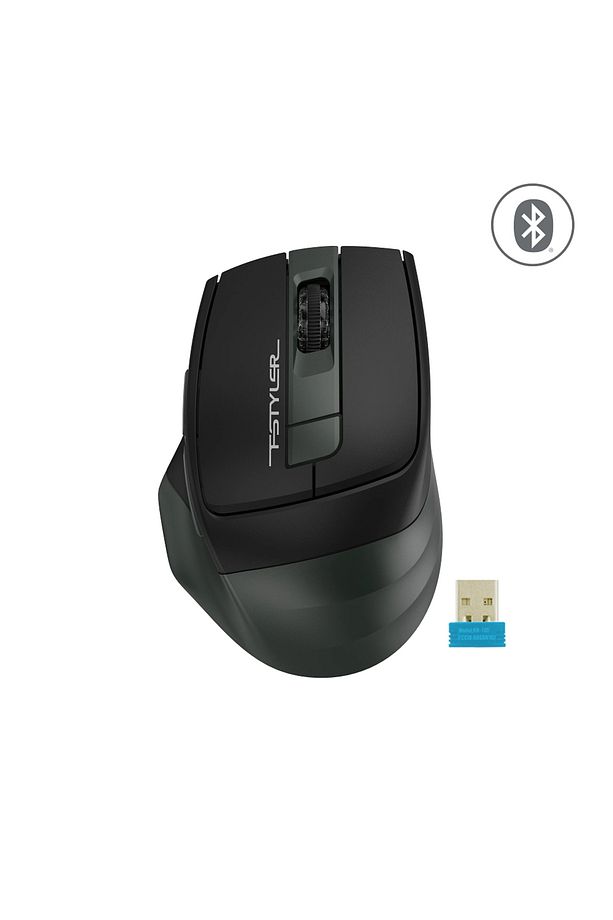 Teknoteg - Fb35 Optık Mouse Bluetooth Nano Usb Yeşil - 1